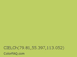 CIELCh 79.81,55.397,113.052 Color Image