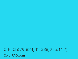 CIELCh 79.824,41.388,215.112 Color Image