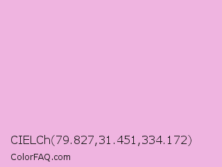 CIELCh 79.827,31.451,334.172 Color Image