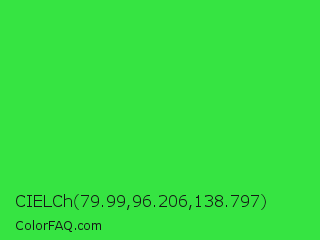 CIELCh 79.99,96.206,138.797 Color Image