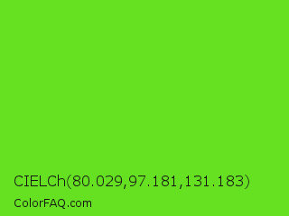 CIELCh 80.029,97.181,131.183 Color Image