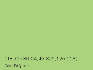 CIELCh 80.04,46.829,126.118 Color Image