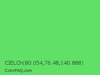 CIELCh 80.054,76.48,140.888 Color Image