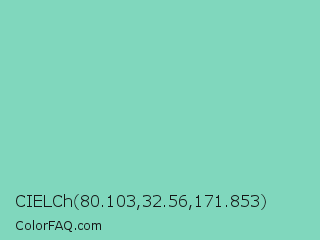 CIELCh 80.103,32.56,171.853 Color Image