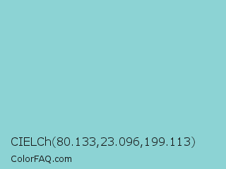 CIELCh 80.133,23.096,199.113 Color Image