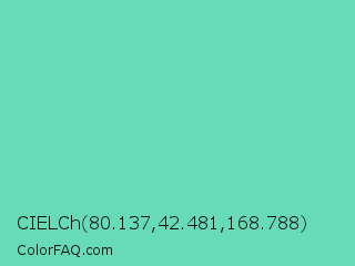 CIELCh 80.137,42.481,168.788 Color Image