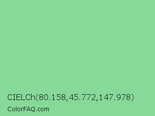 CIELCh 80.158,45.772,147.978 Color Image