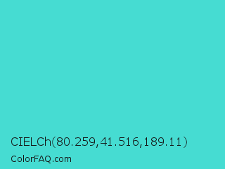 CIELCh 80.259,41.516,189.11 Color Image