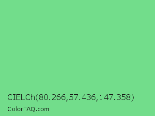 CIELCh 80.266,57.436,147.358 Color Image