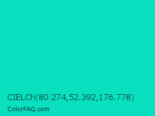CIELCh 80.274,52.392,176.778 Color Image