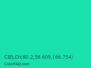 CIELCh 80.2,58.609,166.754 Color Image