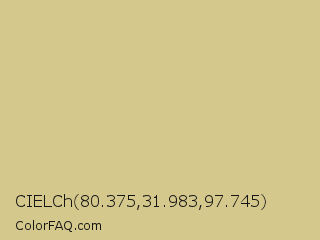 CIELCh 80.375,31.983,97.745 Color Image