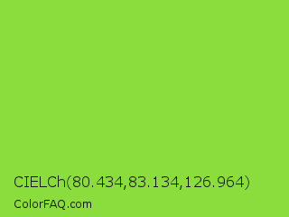 CIELCh 80.434,83.134,126.964 Color Image