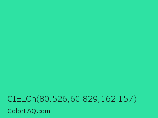 CIELCh 80.526,60.829,162.157 Color Image