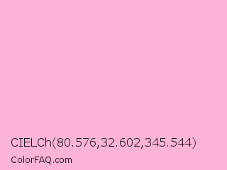 CIELCh 80.576,32.602,345.544 Color Image