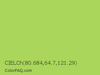 CIELCh 80.684,64.7,121.29 Color Image