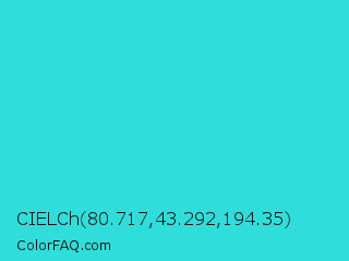 CIELCh 80.717,43.292,194.35 Color Image