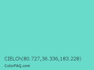CIELCh 80.727,36.336,183.228 Color Image