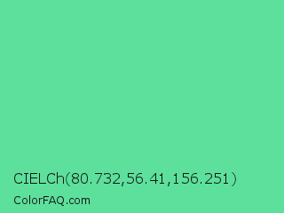 CIELCh 80.732,56.41,156.251 Color Image