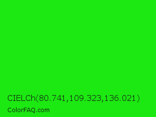 CIELCh 80.741,109.323,136.021 Color Image