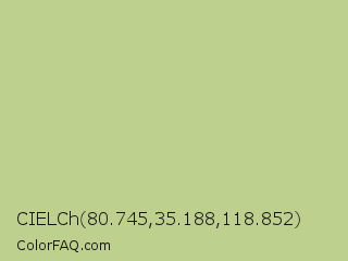 CIELCh 80.745,35.188,118.852 Color Image