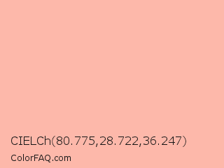 CIELCh 80.775,28.722,36.247 Color Image