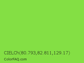 CIELCh 80.793,82.811,129.17 Color Image