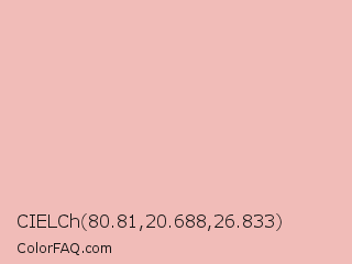 CIELCh 80.81,20.688,26.833 Color Image
