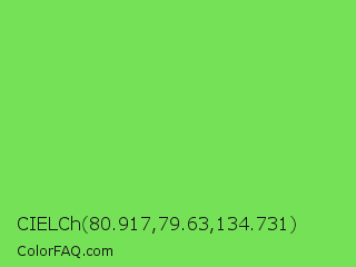 CIELCh 80.917,79.63,134.731 Color Image