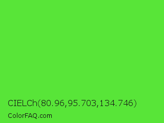 CIELCh 80.96,95.703,134.746 Color Image