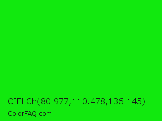 CIELCh 80.977,110.478,136.145 Color Image