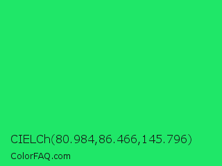 CIELCh 80.984,86.466,145.796 Color Image