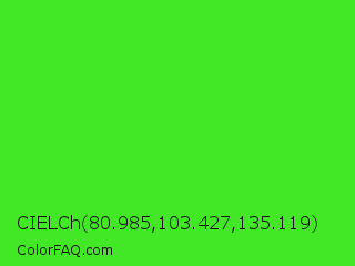 CIELCh 80.985,103.427,135.119 Color Image