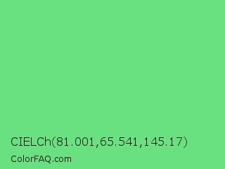 CIELCh 81.001,65.541,145.17 Color Image