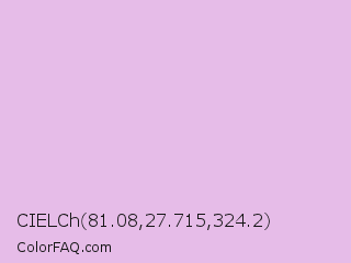 CIELCh 81.08,27.715,324.2 Color Image