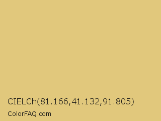 CIELCh 81.166,41.132,91.805 Color Image