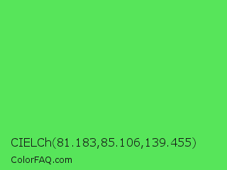 CIELCh 81.183,85.106,139.455 Color Image