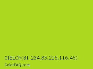 CIELCh 81.234,85.215,116.46 Color Image