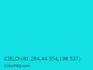 CIELCh 81.284,44.554,198.537 Color Image