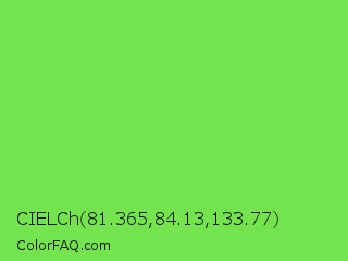 CIELCh 81.365,84.13,133.77 Color Image