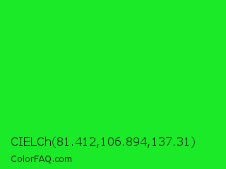 CIELCh 81.412,106.894,137.31 Color Image
