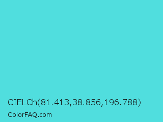 CIELCh 81.413,38.856,196.788 Color Image