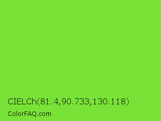 CIELCh 81.4,90.733,130.118 Color Image