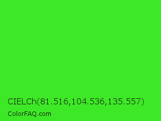 CIELCh 81.516,104.536,135.557 Color Image