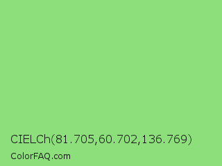 CIELCh 81.705,60.702,136.769 Color Image