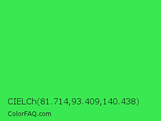 CIELCh 81.714,93.409,140.438 Color Image