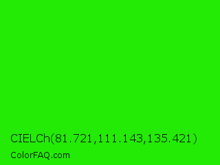 CIELCh 81.721,111.143,135.421 Color Image