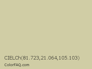 CIELCh 81.723,21.064,105.103 Color Image