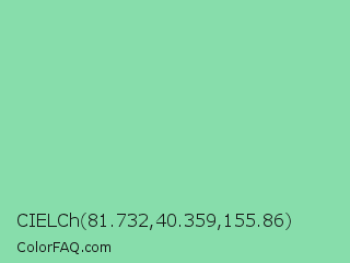 CIELCh 81.732,40.359,155.86 Color Image