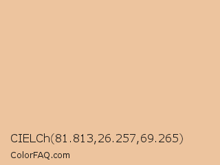 CIELCh 81.813,26.257,69.265 Color Image